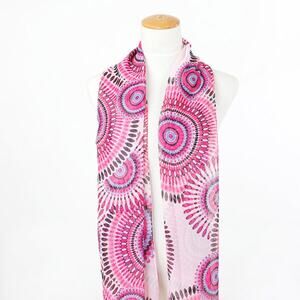 Grace Lightweight Print Scarf | Purple